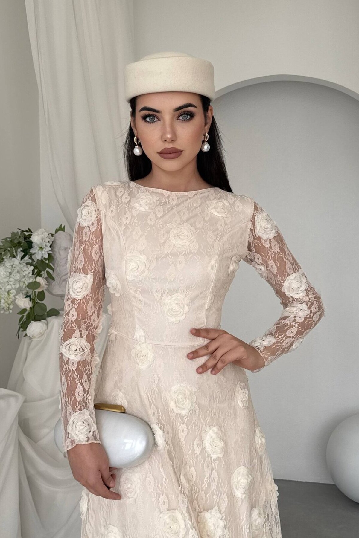 Gernu Floral-Detail Dress