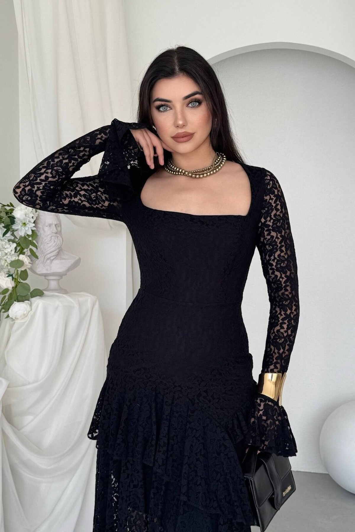 Kemun Midi Elbise