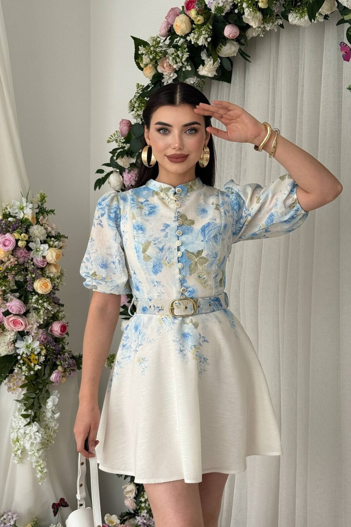 Pana Belt Detail Dress