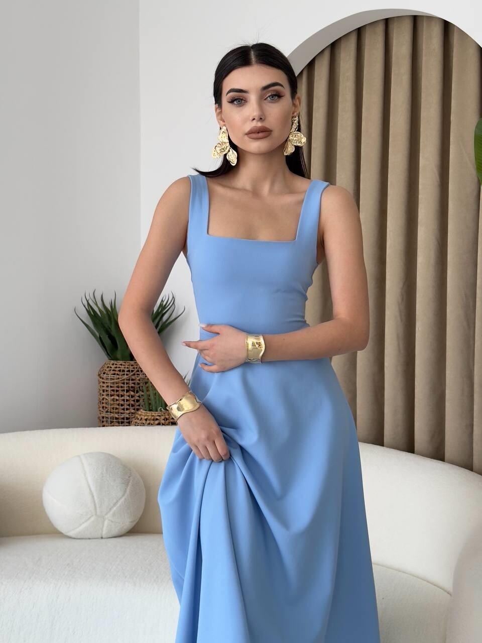 Neapolitan Strap Dress