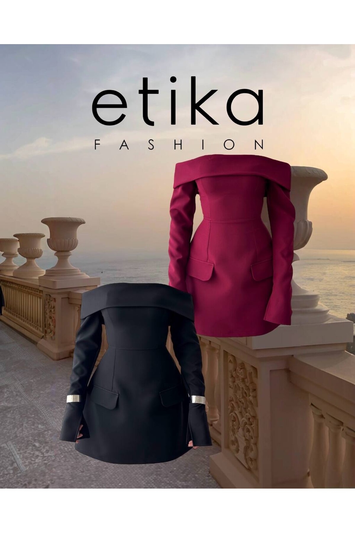 Devru Straplez Elbise