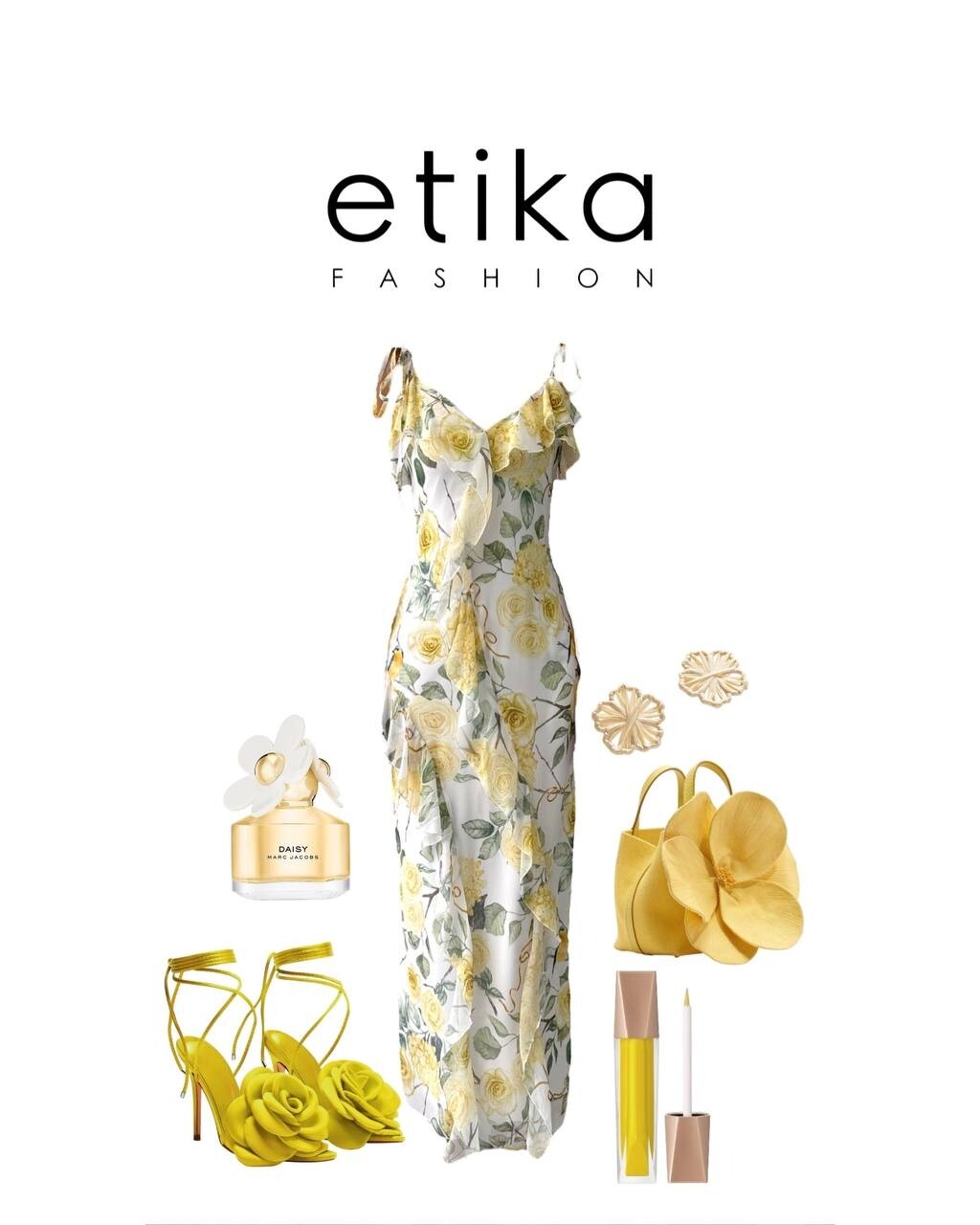 Met İp Askılı Elbise