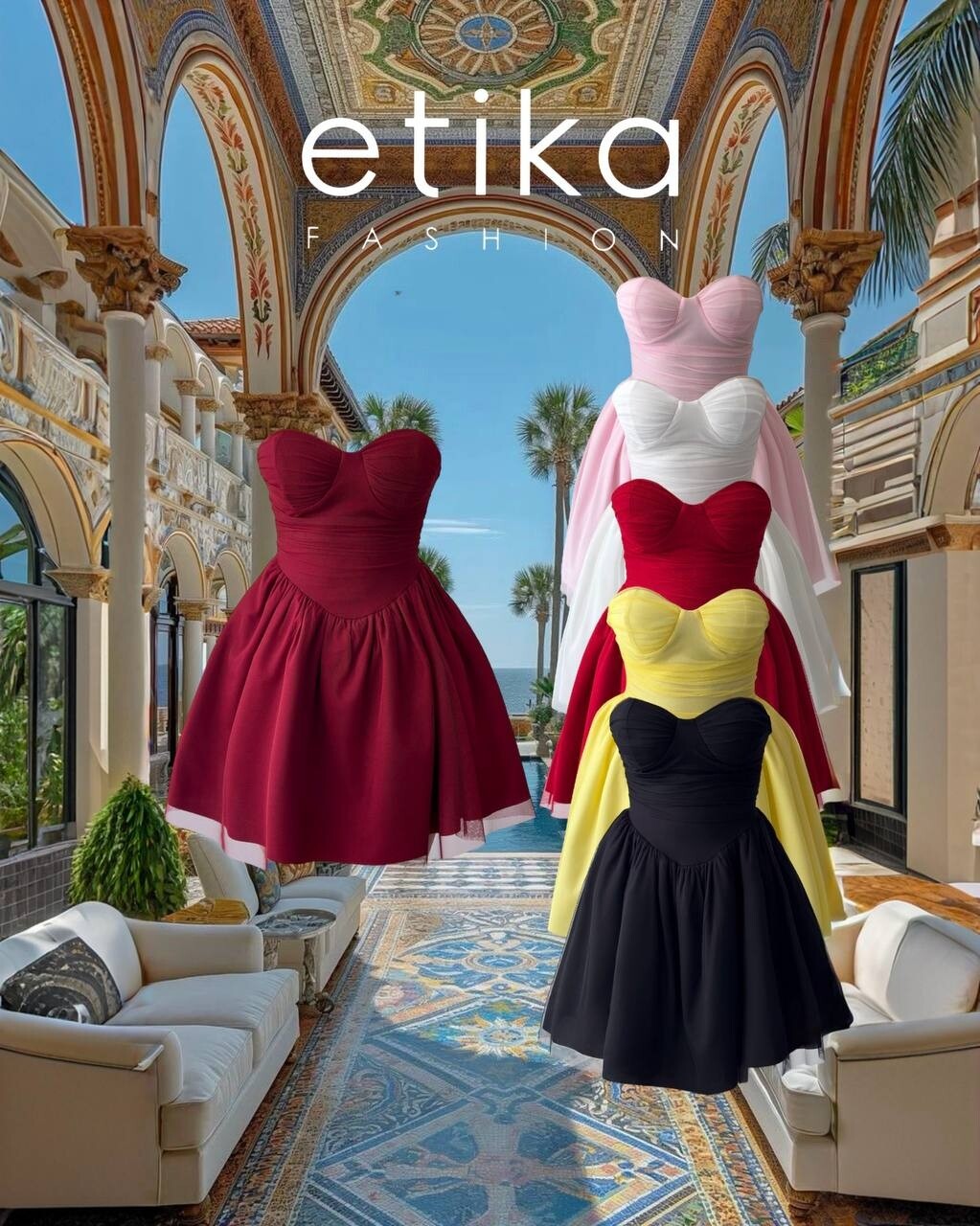 Xoxa Strapless Dress
