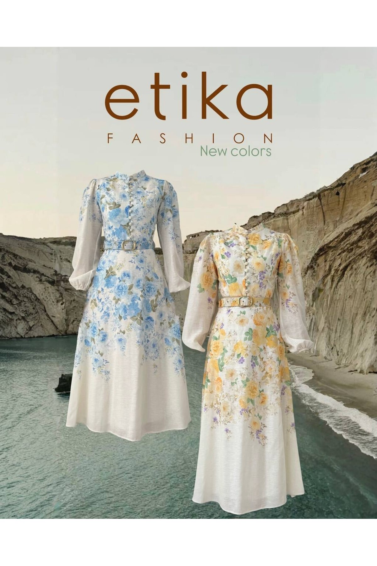 Baret Kemer Detaylı Elbise