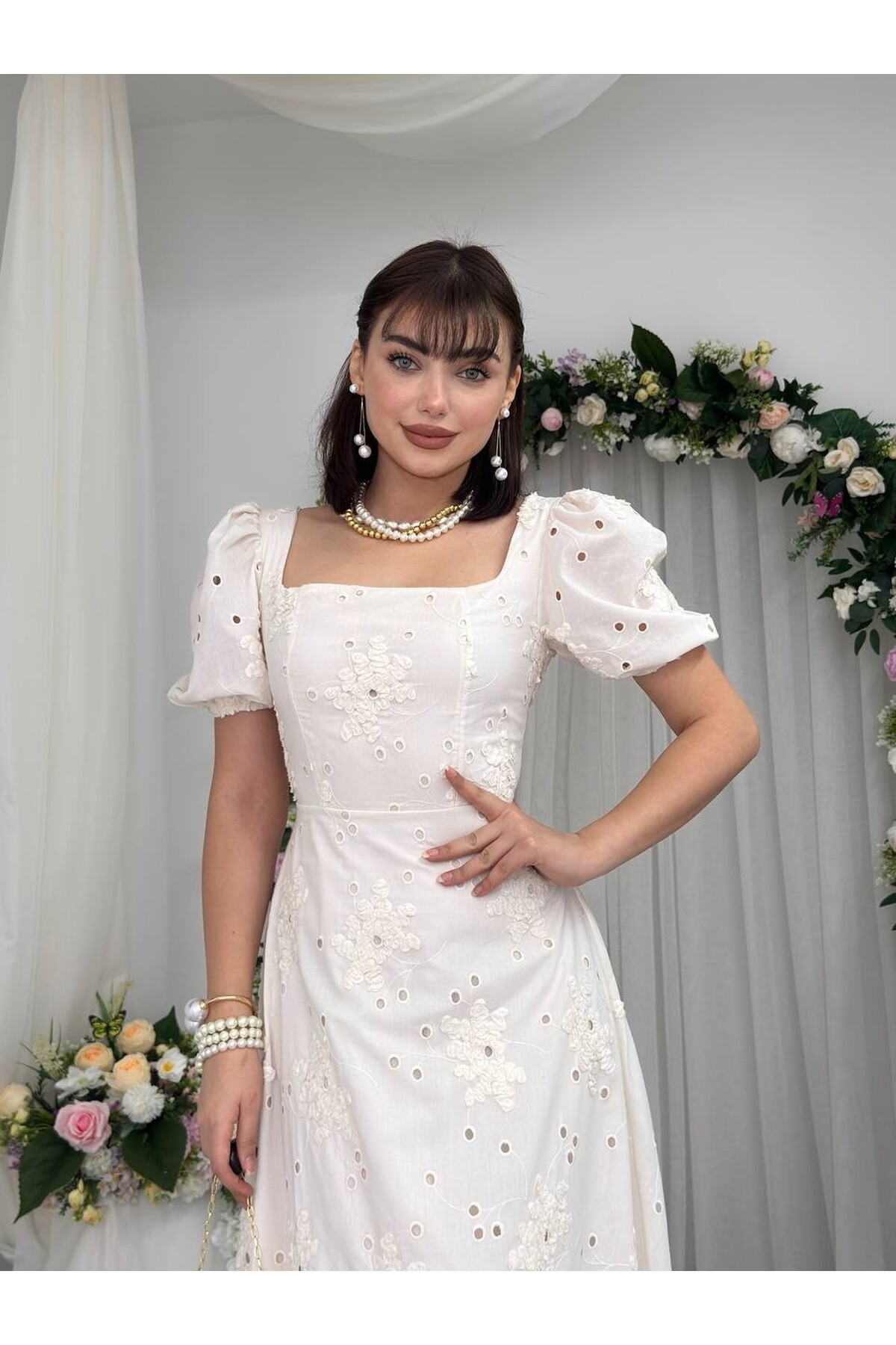 Graf Balon Kol Elbise