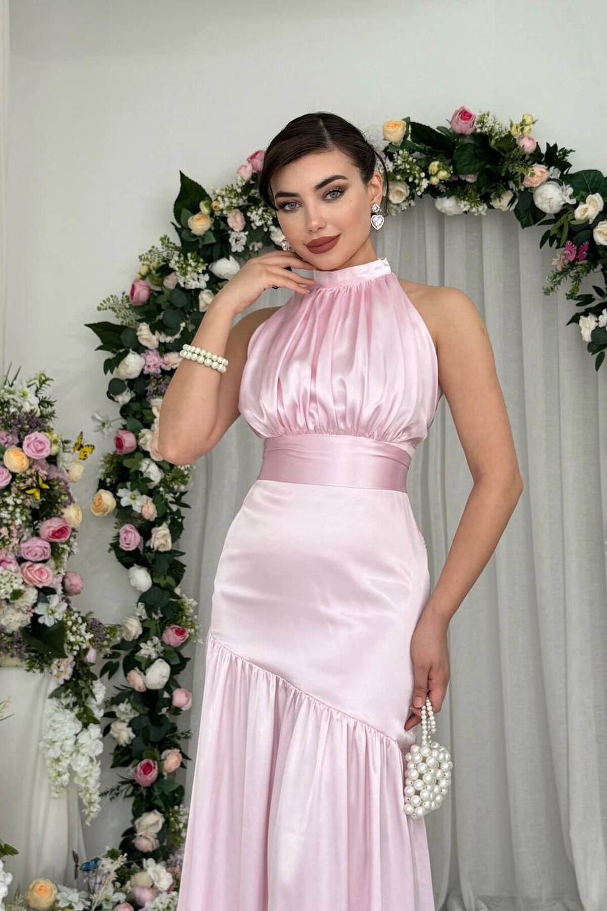 Herap Kuşak Detaylı Elbise