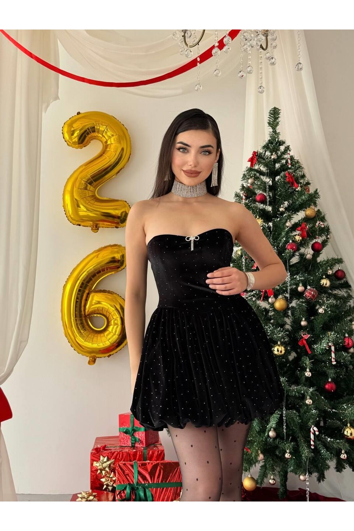 Lessi Strapless Dress