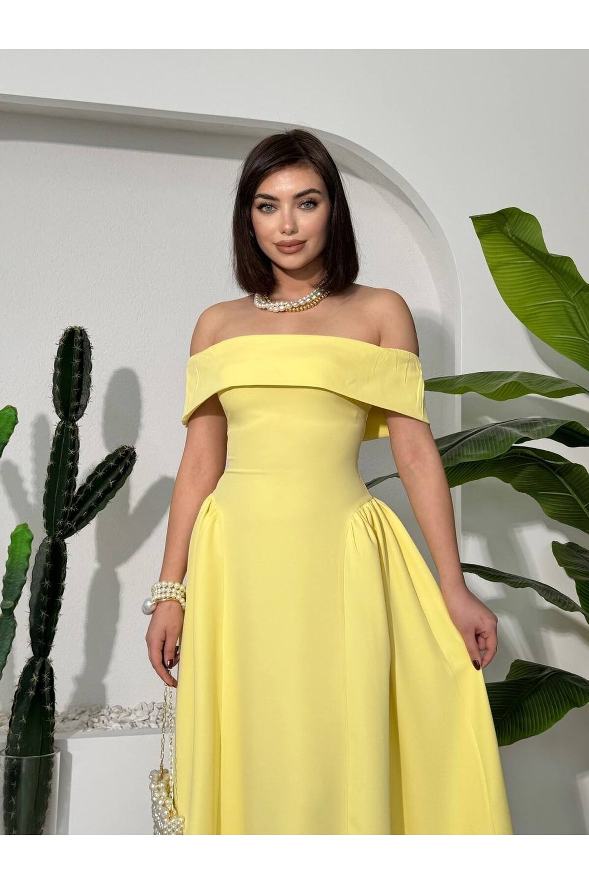 Stars Straplez Elbise