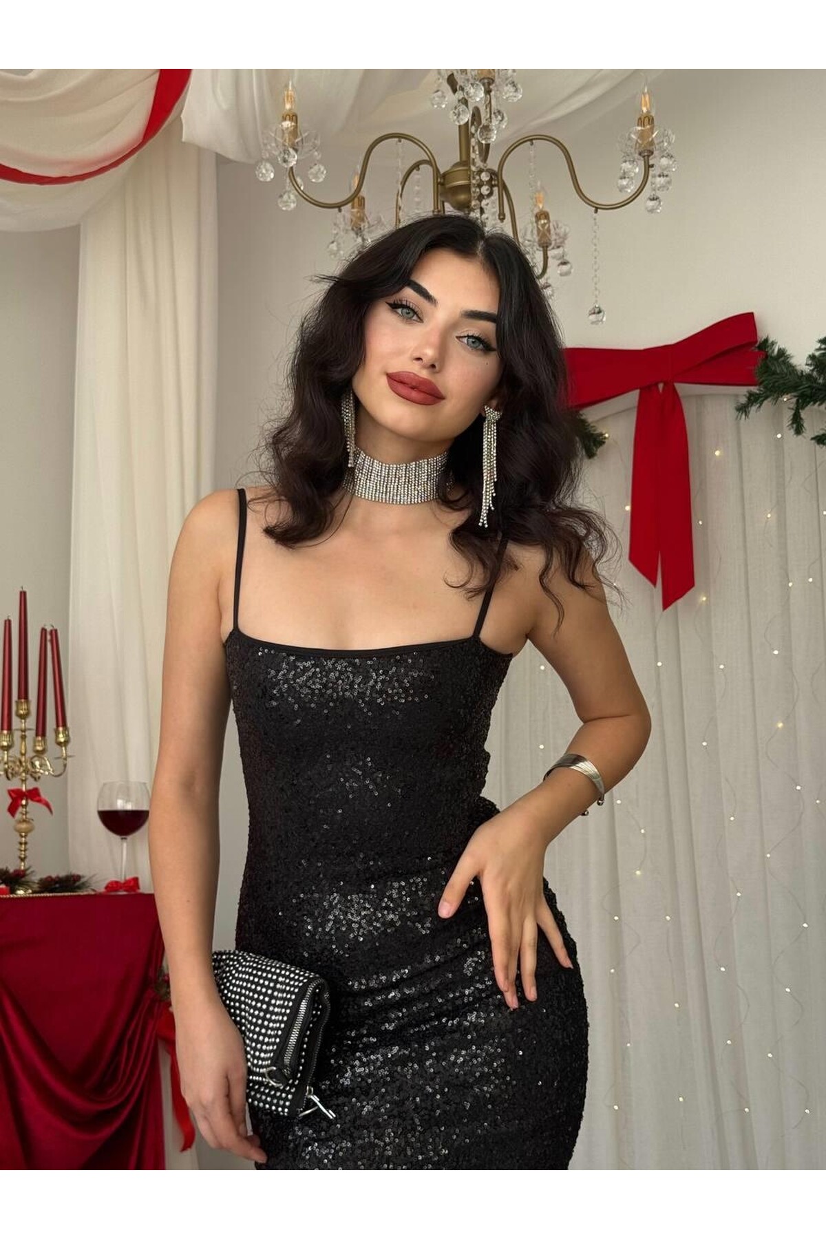 Woxo Rope Strap Dress