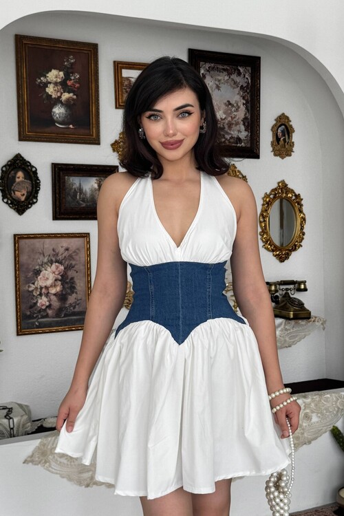 Asne Mini Elbise