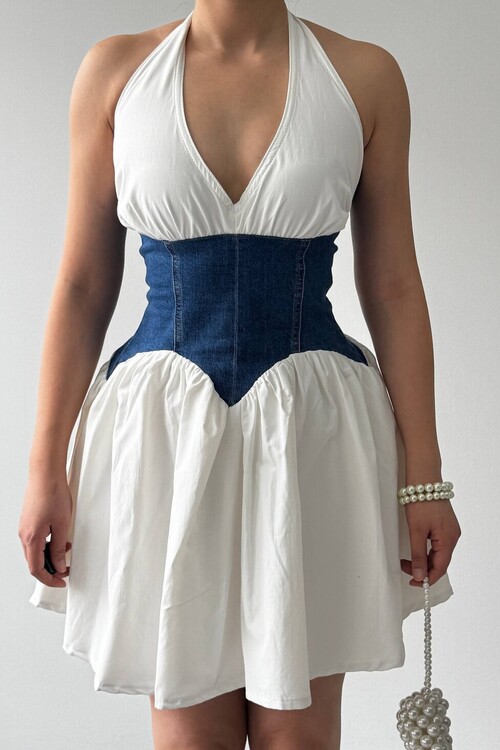 Asne Mini Elbise