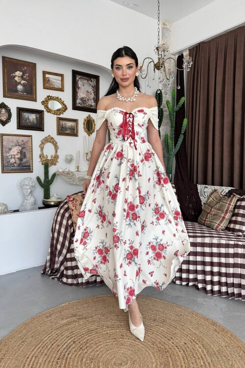 Beal Midi Elbise