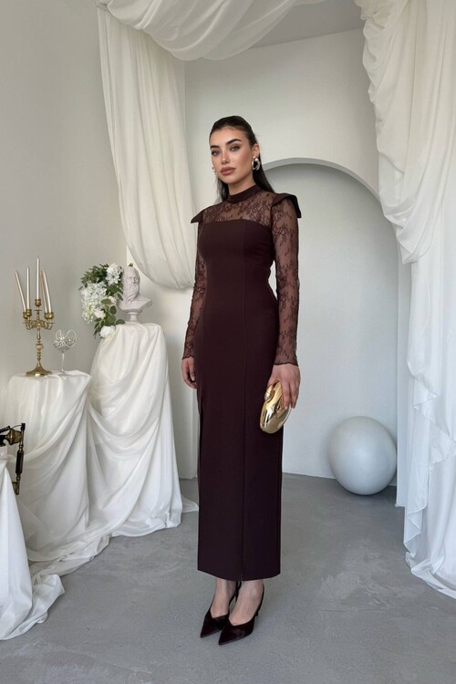 Ceaz Dress with Sheer Details