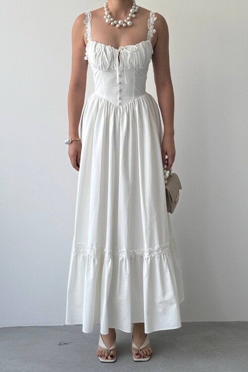 Ceck Midi Elbise