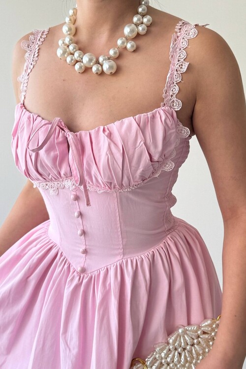 Ceck Midi Elbise