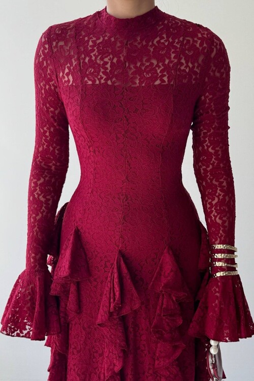 Furuz Midi Elbise