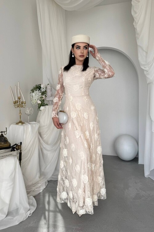 Gernu Floral-Detail Dress