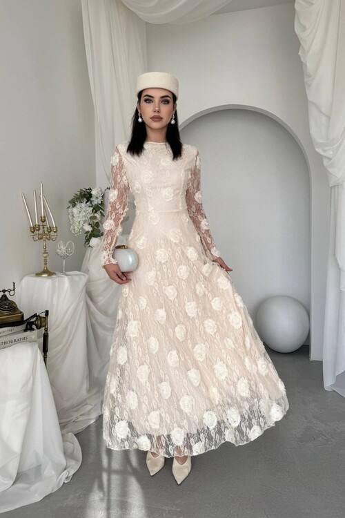 Gernu Floral-Detail Dress