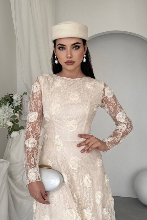 Gernu Floral-Detail Dress