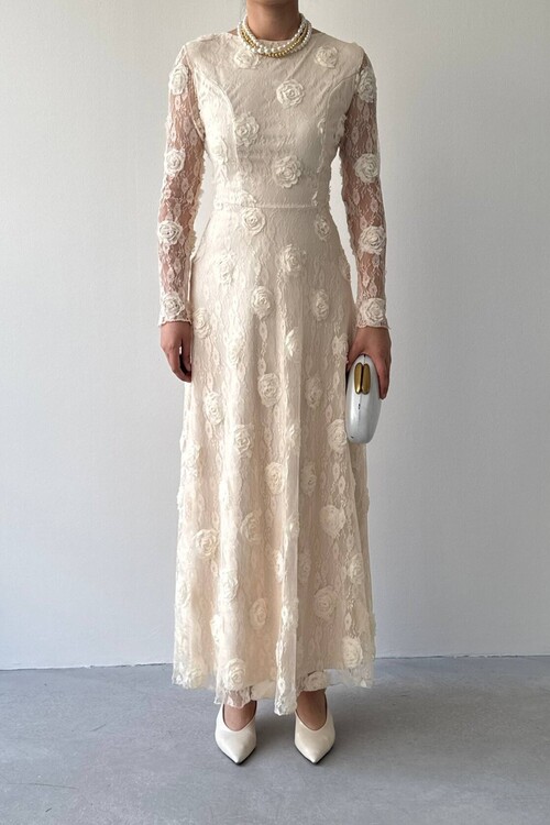 Gernu Floral-Detail Dress