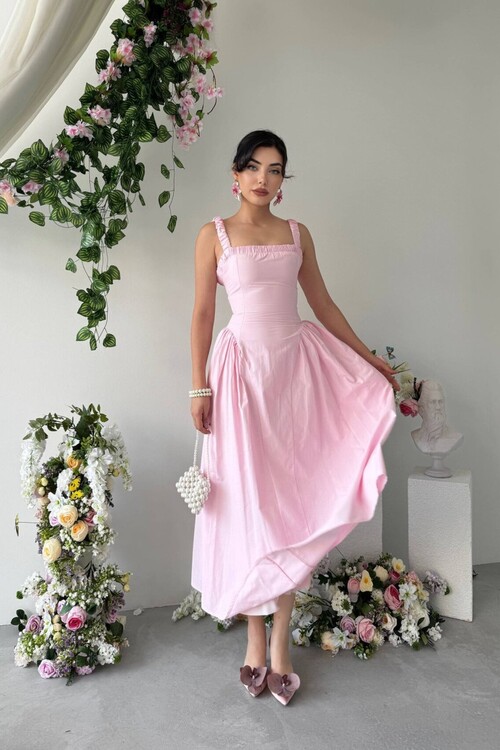 Huen Midi Elbise