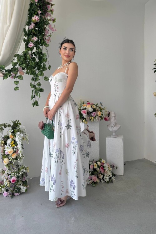 Junes İp Askılı Elbise