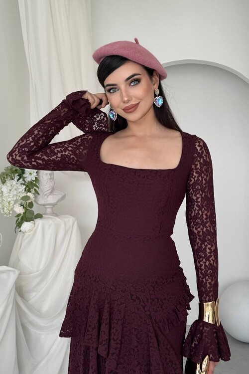 Kemun Midi Elbise