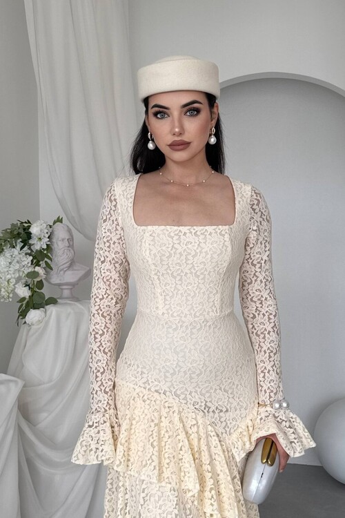 Kemun Midi Elbise