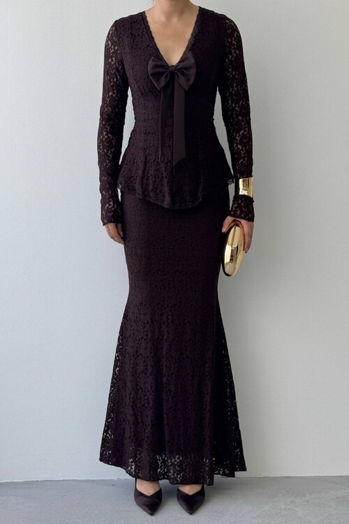 Kerna Bow-Detail Dress