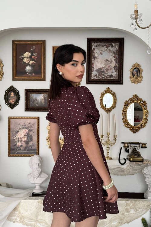 Alsace Dekolte Detaylı Elbise