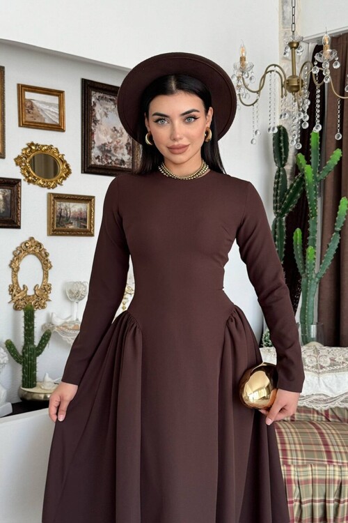 Loks Midi Elbise