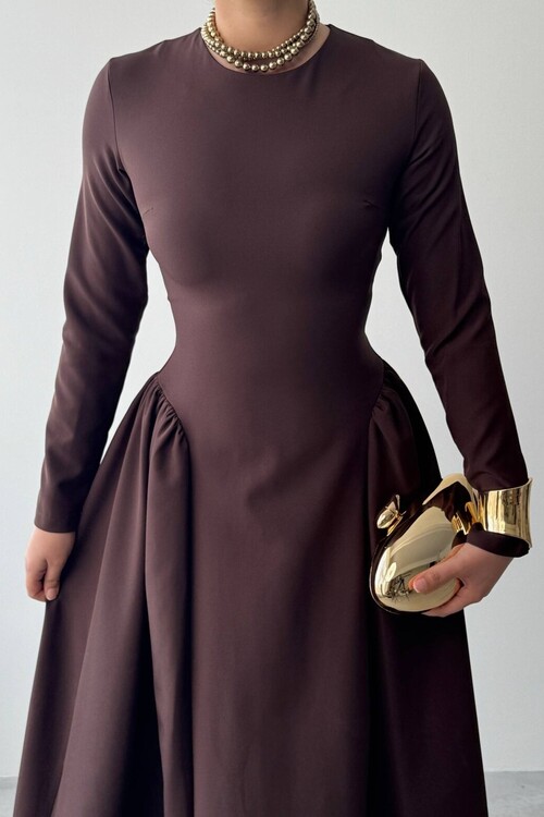 Loks Midi Elbise