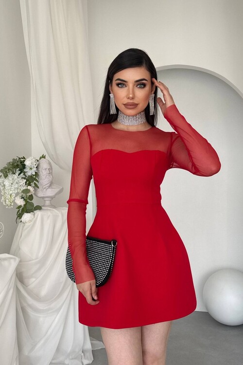 Nessa Transparan Elbise