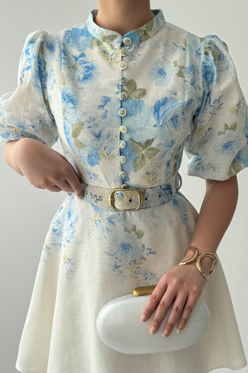 Pana Kemer Detaylı Elbise