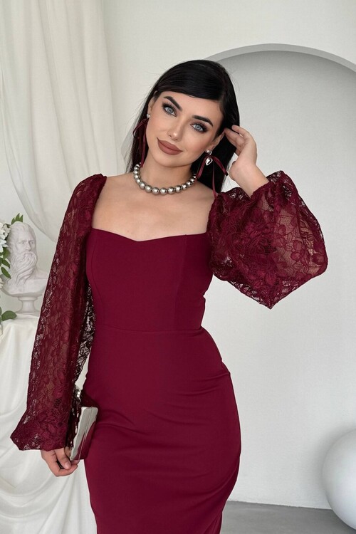 Yames Midi Elbise