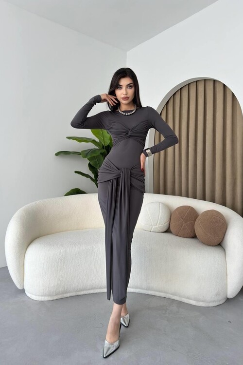 Bergamo Front Tie Dress