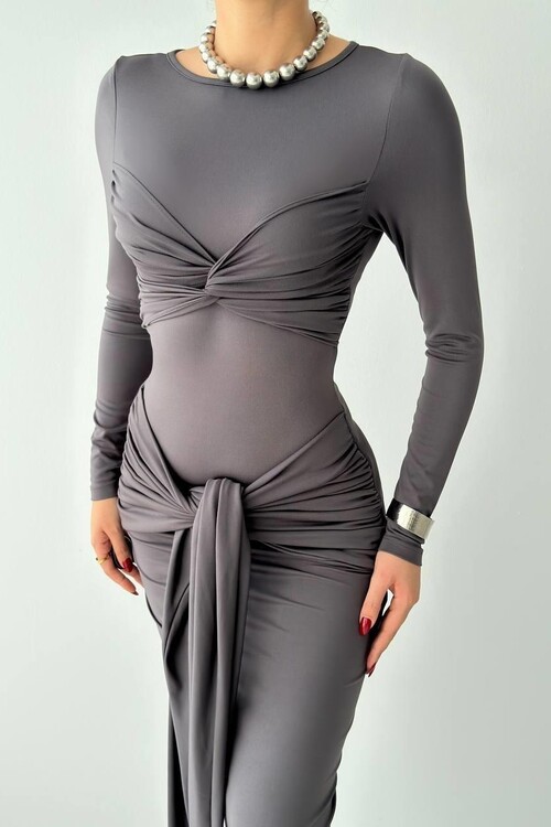 Bergamo Front Tie Dress