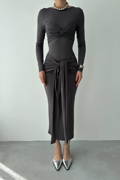 Bergamo Front Tie Dress