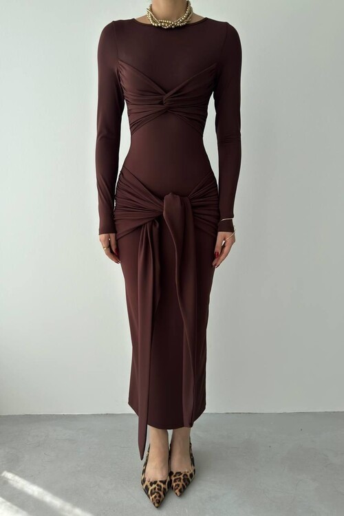 Bergamo Front Tie Dress