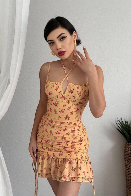 Darcie İp Askılı Elbise
