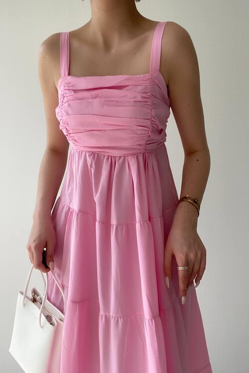 Harpster Gathered Chest Dress