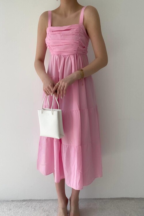 Harpster Gathered Chest Dress