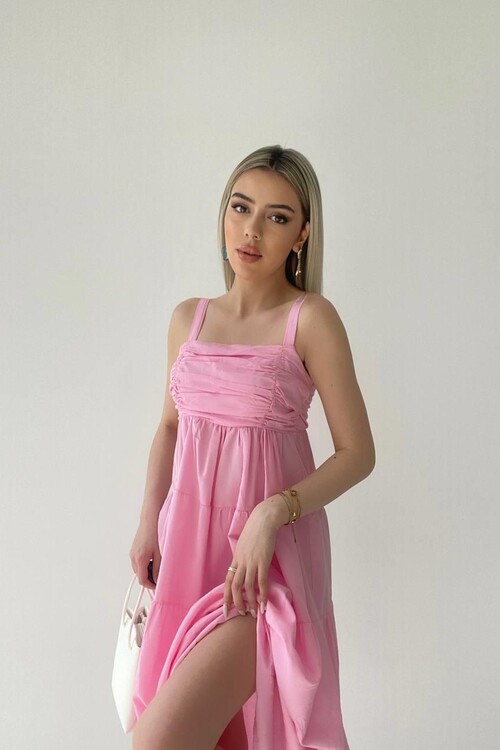 Harpster Gathered Chest Dress