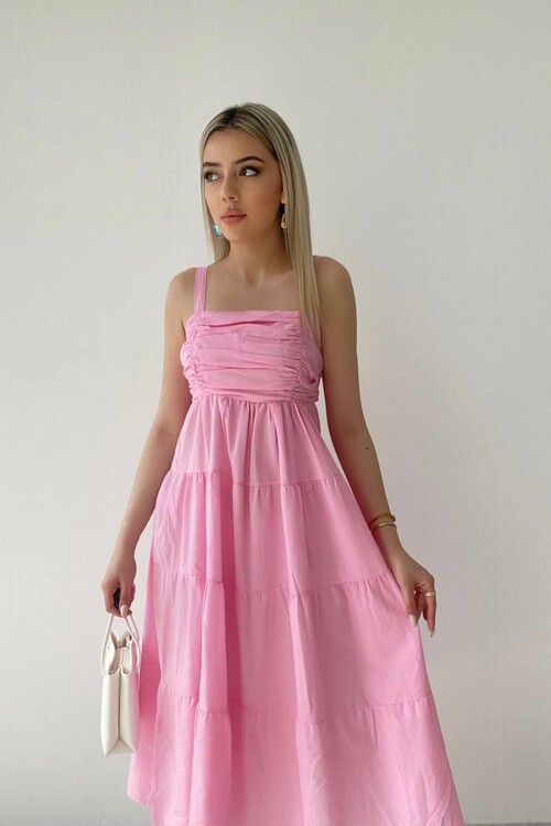 Harpster Gathered Chest Dress