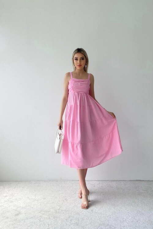 Harpster Gathered Chest Dress