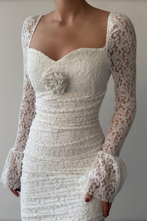 Joha Rose Detailed Dress