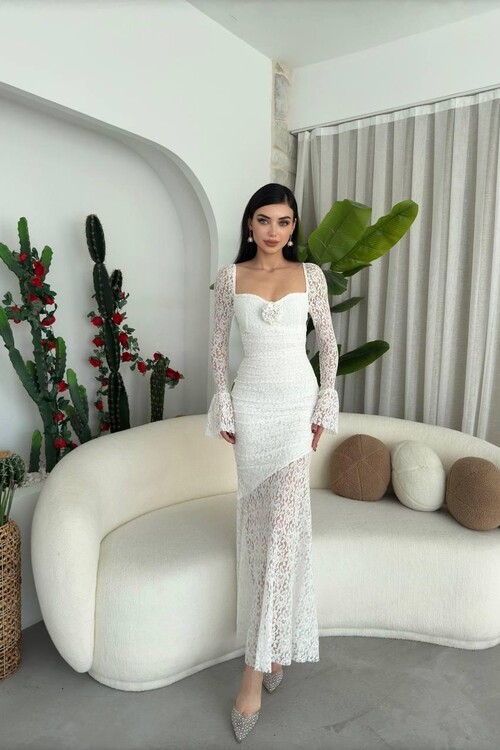 Joha Rose Detailed Dress