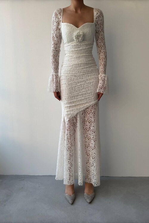 Joha Rose Detailed Dress