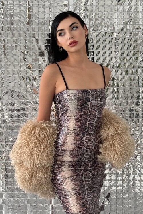 Kisha Rope Strap Dress