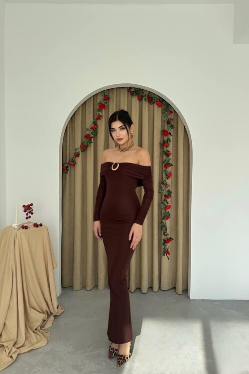 Maca Strapless Dress